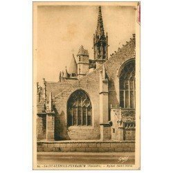 carte postale ancienne 29 SAINT-GUENOLE-PENMARC'H. Eglise Saint-Nona 1939