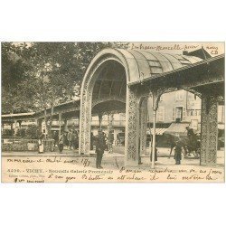 carte postale ancienne 03 VICHY. Parc Galerie Promenoir 1902