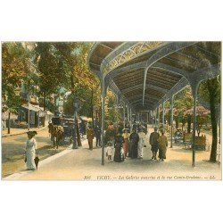carte postale ancienne 03 VICHY. Parc Galerie rue Cunin Gridaine 1916