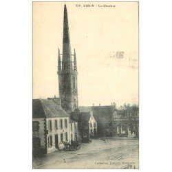 carte postale ancienne 29 SIZUN. Le Clocher