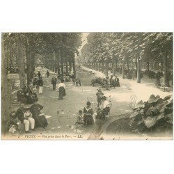 carte postale ancienne 03 VICHY. Parc la détente 1913