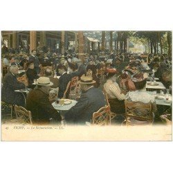 carte postale ancienne 03 VICHY. Parc la Restauration 1904
