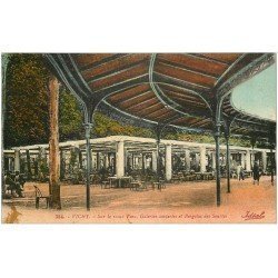 carte postale ancienne 03 VICHY. Parc. Galeries et Pergolas 1935