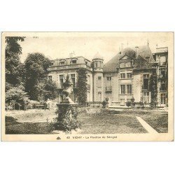 carte postale ancienne 03 VICHY. Pavillon Sévigné 1931. C.A.P