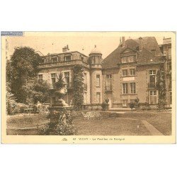 carte postale ancienne 03 VICHY. Pavillon Sévigné 1932. CAP sépia