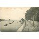 carte postale ancienne 03 VICHY. Quais de l'Allier vue sur la Passerelle