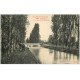carte postale ancienne 31 BOUSSENS. Canal de Saint-Martory 1925 avec Chevaux
