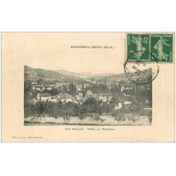 carte postale ancienne 31 ENCAUSSE-LES-BAINS. Vallée sur Valentine 1911