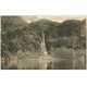 carte postale ancienne 31 LAC D'OO. Cascade et Pic Quairat embarcation