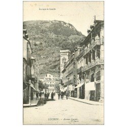 carte postale ancienne 31 LUCHON. Avenue Carnot