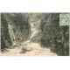 carte postale ancienne 31 LUCHON. Cascade des Demoiselles 1906