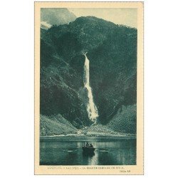 carte postale ancienne 31 LUCHON. Cascade Lac d'Oo