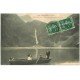 carte postale ancienne 31 LUCHON. Embarcation sur Lac d'Oo 1917