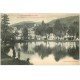 carte postale ancienne 31 LUCHON. Enfants sur Pièce d'Eau du Parc 1919