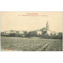 carte postale ancienne 31 ROQUESERIERE. Village 1921