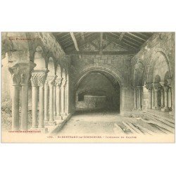 carte postale ancienne 31 SAINT-BERTRAND-DE-COMMINGES. Cloître intérieur