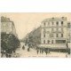 carte postale ancienne 03 VICHY. Rue de Paris Place des 4 Chemins. Café du Petit Tonneau 1919