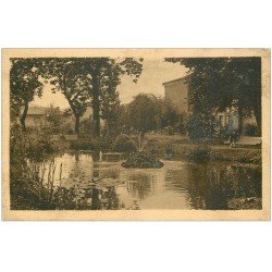 carte postale ancienne 31 SAINT-GAUDENS. Jardin Public