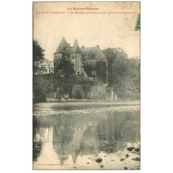 carte postale ancienne 31 SAINT-MARTORY. Château de Carvalhoes 1915