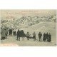 carte postale ancienne 31 SUPERBAGNERES. Skieurs sur le Plateau. Sports d'Hiver