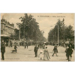 carte postale ancienne 31 TOULOUSE. Allée Jean-Jaurès n° 14