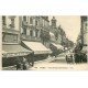 carte postale ancienne 03 VICHY. Rue Georges Clémenceau. Grand Café de France et du Petit Tonneau