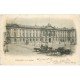 carte postale ancienne 31 TOULOUSE. Capitole et attelages fiacres 1903