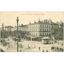 carte postale ancienne 31 TOULOUSE. Carrefour Lafayette 1909