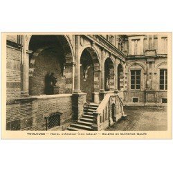 carte postale ancienne 31 TOULOUSE. Hôtel Assezat Galerie Isaure