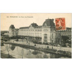 carte postale ancienne 31 TOULOUSE. La Gare 1915