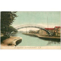 carte postale ancienne 31 TOULOUSE. La Passerelle Négreneys