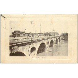 carte postale ancienne 31 TOULOUSE. Le Pont Neuf 1910