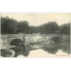 carte postale ancienne 31 TOULOUSE. Les Ponts Jumeaux 31