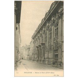 carte postale ancienne 31 TOULOUSE. Maison de Pierre