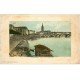 carte postale ancienne 31 TOULOUSE. Quai de la Daurade 1910. Péniche maison