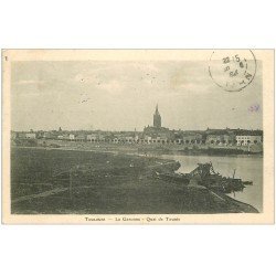 carte postale ancienne 31 TOULOUSE. Quai de Tounis 1904