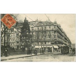 carte postale ancienne 31 TOULOUSE. Rue Alsace-Lorraine 1917