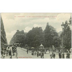 carte postale ancienne 31 TOULOUSE. Rue Alsace-Lorraine Square du Capitole
