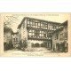 01 PEROUGES. Hostellerie rue des Princes Place de la Halle