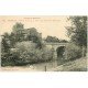 carte postale ancienne 31 VENERQUE. Pont et Eglise 1909