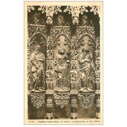 carte postale ancienne 32 AUCH. Basilique. Choeur. Patriarche Foi Abner