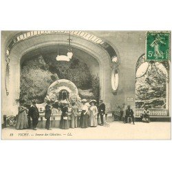 carte postale ancienne 03 VICHY. Source des Célestins 1912 LL n°10