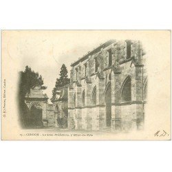carte postale ancienne 32 CONDOM. Sous-Préfecture Hôtel de Ville 1902