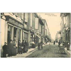 32 MIRANDE. Magasin de Cartes Postale Nouvelles Galeries rue de Rohan