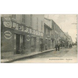 32 PLAISANCE-DU-GERS. Rue Adour Epicerie l'Epargne 1924