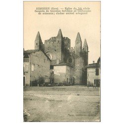 carte postale ancienne 32 SIMORRE. Eglise