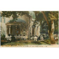 carte postale ancienne 03 VICHY. Source des Célestins le Pavillon