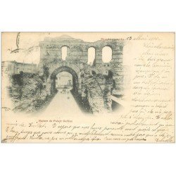 carte postale ancienne 33 BORDEAUX. 1900 Ruines du Palais Gallien 1900
