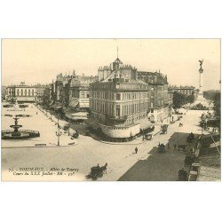 carte postale ancienne 33 BORDEAUX. Allees Tourny Cours XXX Juillet n°74