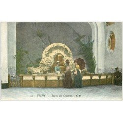 carte postale ancienne 03 VICHY. Source des Célestins. n°22 GD